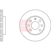 Apec 2 x Vented Front Brake Discs DSK2059-x2