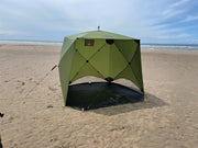 Quest Screen House 4 Mini pop up Gazebo Green Quest - Dynamic Drive