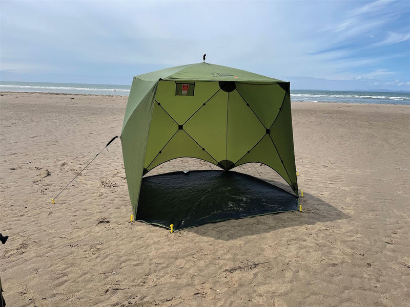 Quest Screen House 4 Mini pop up Gazebo Green Quest - Dynamic Drive