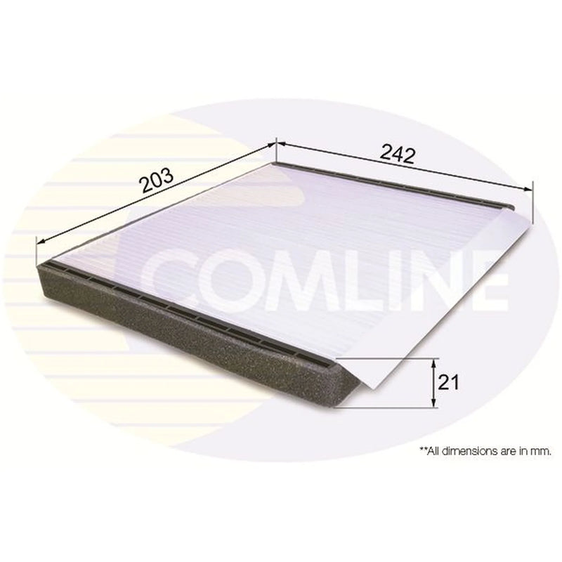 Comline Service Kit with Air, Oil & Cabin Filters fits Hyundai Accent III