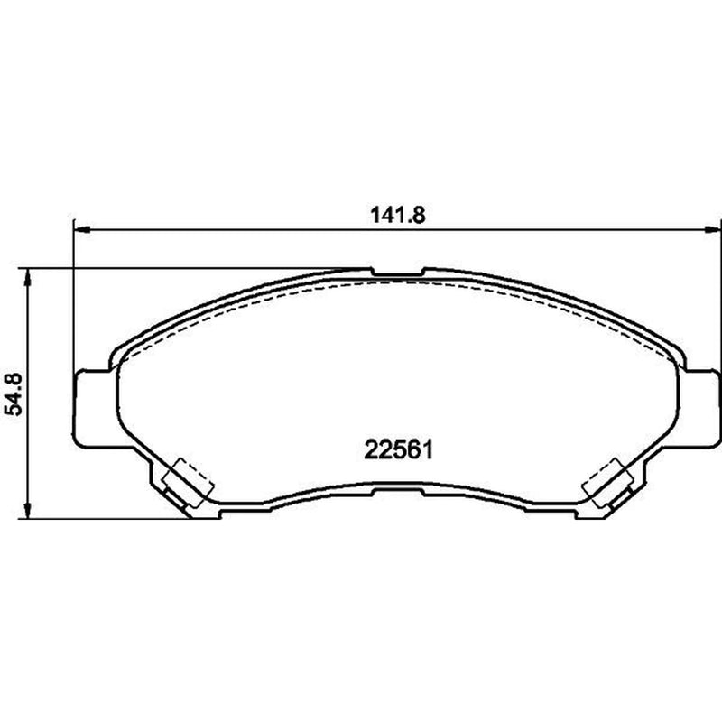 DON Brake Pad Set