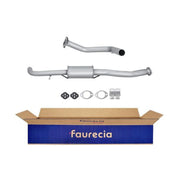 Hella Middle Silencer fits Mazda 323 C 1989-1994 1.3