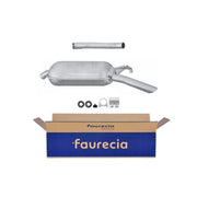 Hella End Silencer Rear fits Mercedes-Benz 124 1985-1993