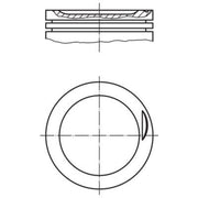 Mahle Piston Cylinder Bore = 75mm 681 06 00