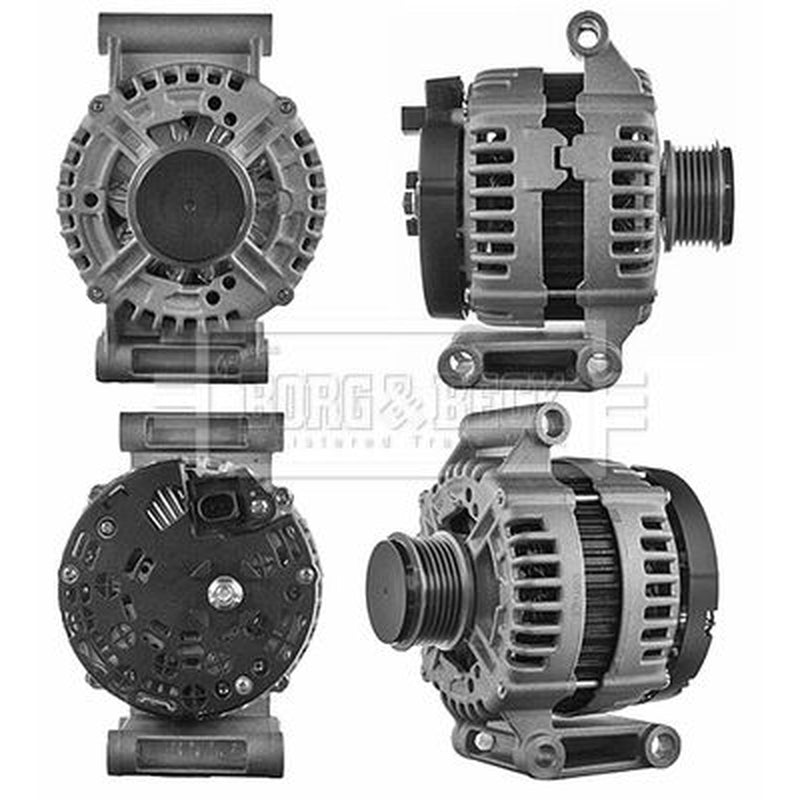 Borg & Beck Car Alternator 12V fits Citroën Relay III 2006-2016 2.2