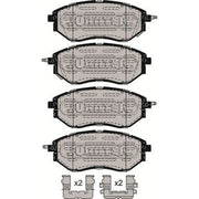 Juratek Front Brake Pad Set fits Subaru Forester 2013 on 2.0