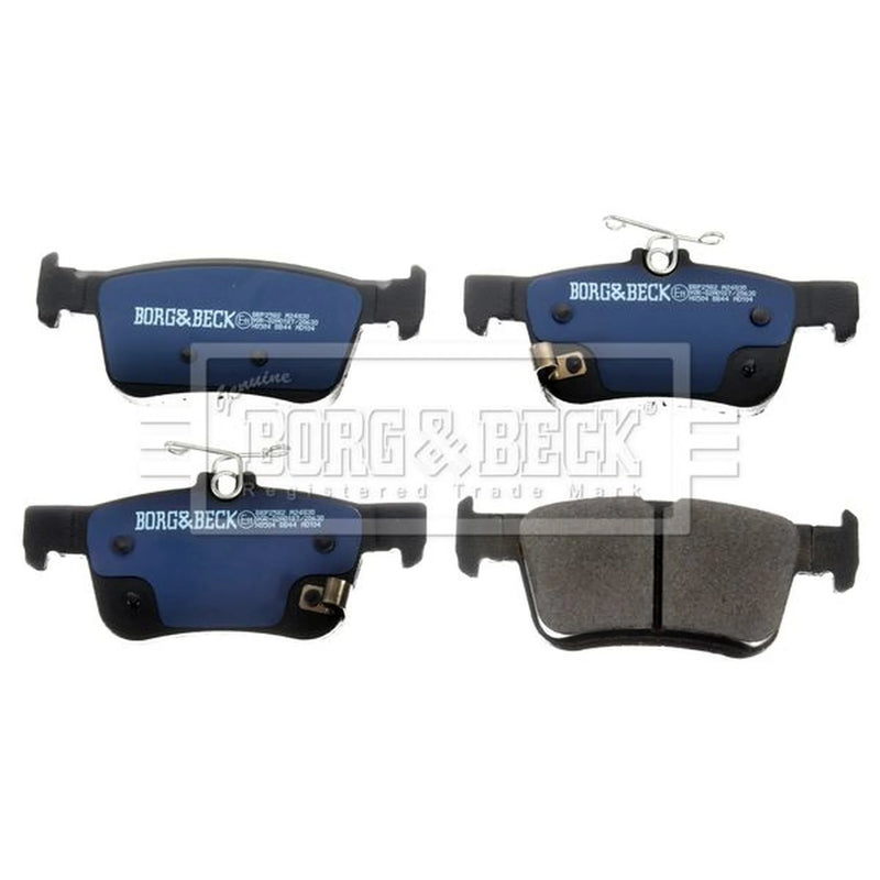 Borg & Beck Front & Rear Brake Discs & Pads fits Honda Civic X 2018-2022 1.6