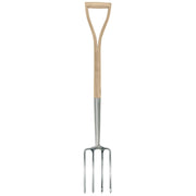 Draper Heritage Stainless Steel Border Fork with Ash Handle 99011 Draper - Dynamic Drive
