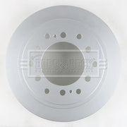 Borg & Beck Front & Rear Brake Discs & Pads fits Toyota Land Cruiser Prado