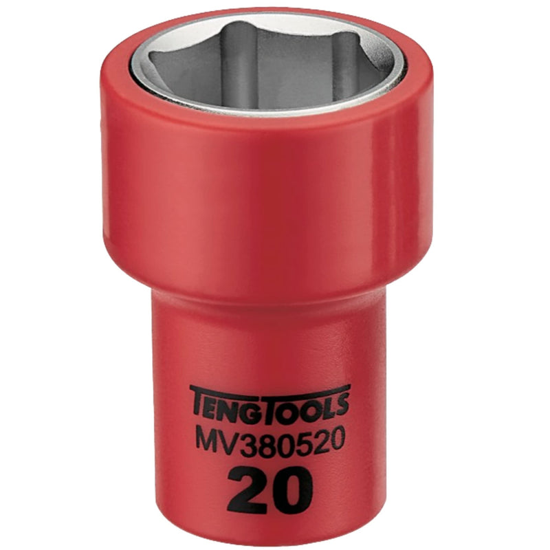 Teng Tools 3/8" Insulated Socket 20mm Teng Tools - Dynamic Drive