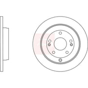 Apec Rear Brake Solid Discs & Pads fits Hyundai Grandeur 2005-2010 3.3