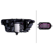 Hella Headlight Headlamp LED Right fits Audi A6 E-Tron 2024 on