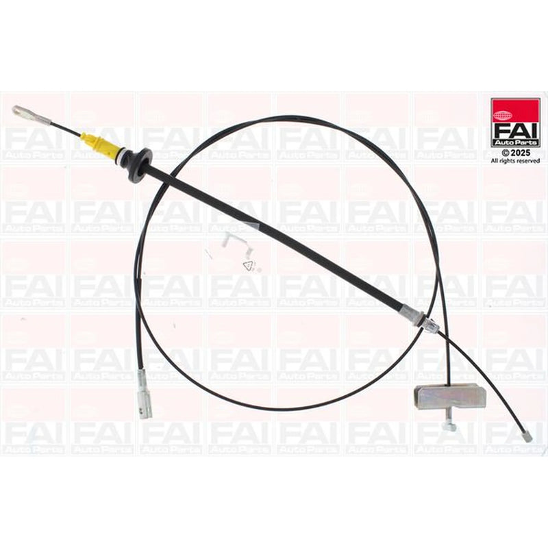 FAI Handbrake Cable Centre fits Nissan Primastar 2003 on 2.5