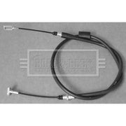 Borg & Beck Handbrake Cable Right Rear BKB3436