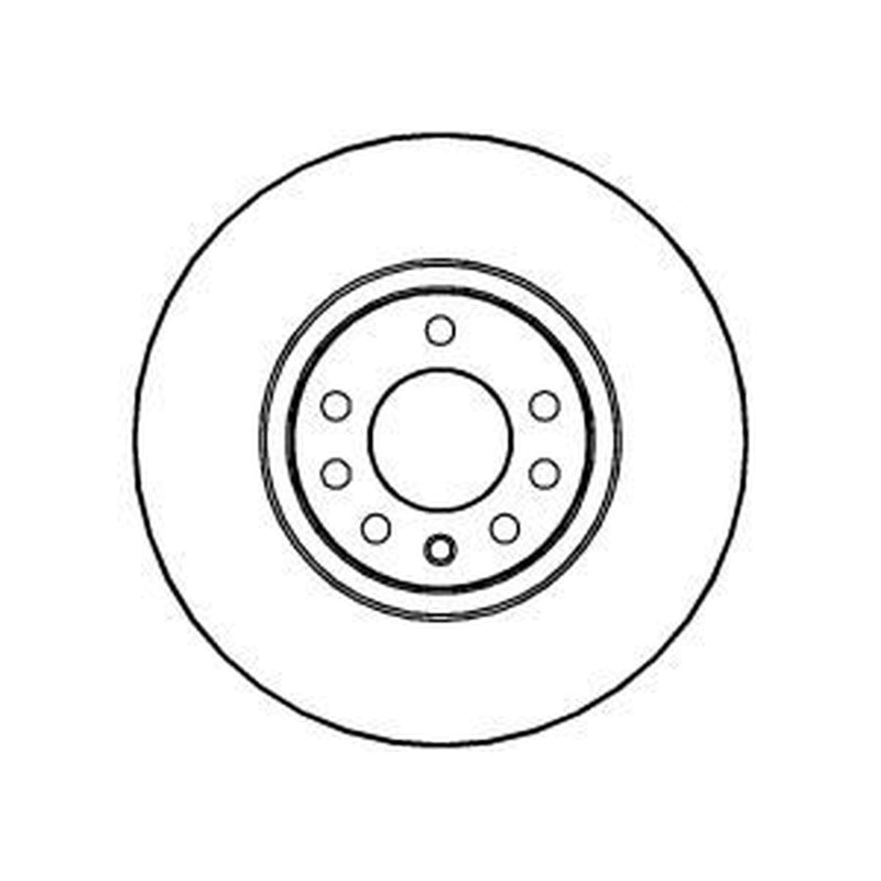 Abtex Front & Rear Brake Discs & Pads fits Opel Zafira A 2001-2005 2.0