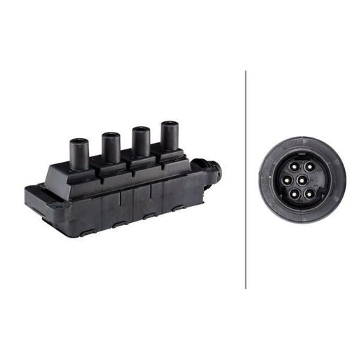 Hella Ignition Coil Pack fits BMW 3 1992-2006