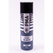 3x Autotek Professional Gloss Black 500ml Spray Paint High Coverage Autotek - Dynamic Drive
