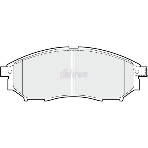Fahren Front Brake Pad Set FBP3209