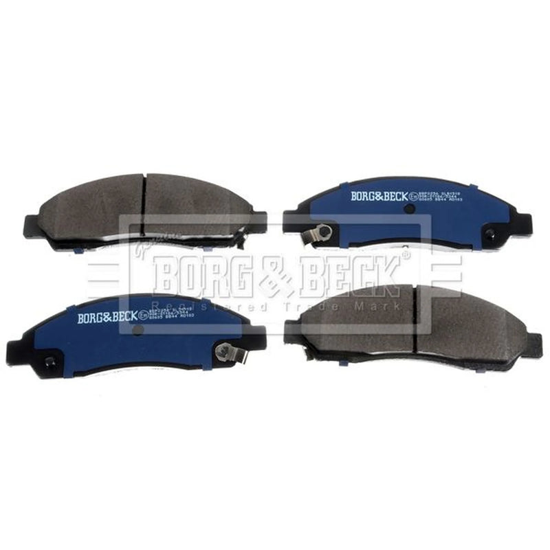 Borg & Beck Front Brake Vented Discs & Pads fits Isuzu Rodeo I 2002-2012 2.5