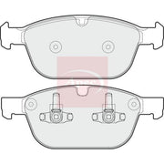Apec Front Brake Pad Set fits Volvo XC60 I 2013-2017
