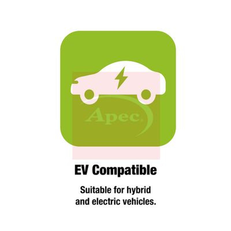 Apec Front Brake Pad Set fits Lexus Is C 2009-2015