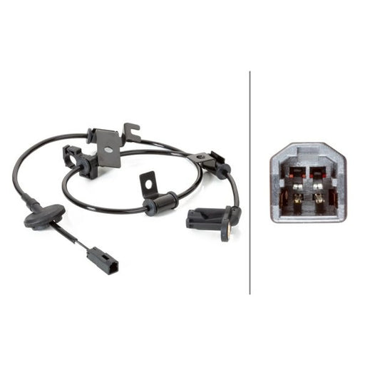 Hella ABS Wheel Speed Sensor Rear fits Ford Usa Escape 2008-2012 2.5