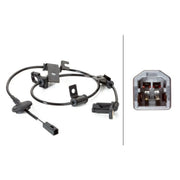 Hella ABS Wheel Speed Sensor Rear 6PU 230 040-471