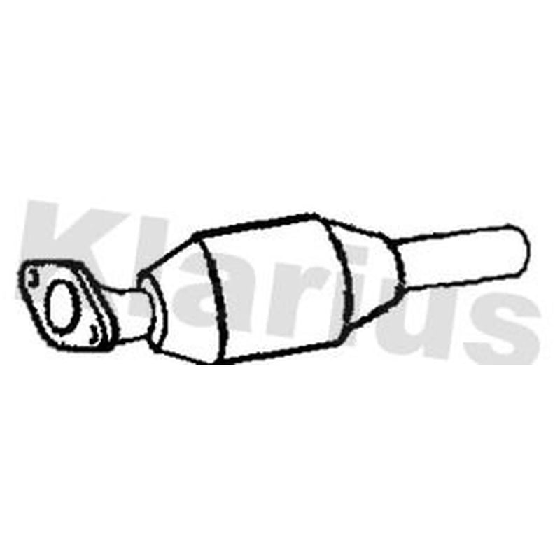 Klarius Catalyst Type Approved fits Kia Rio IV 2017 on 1.0