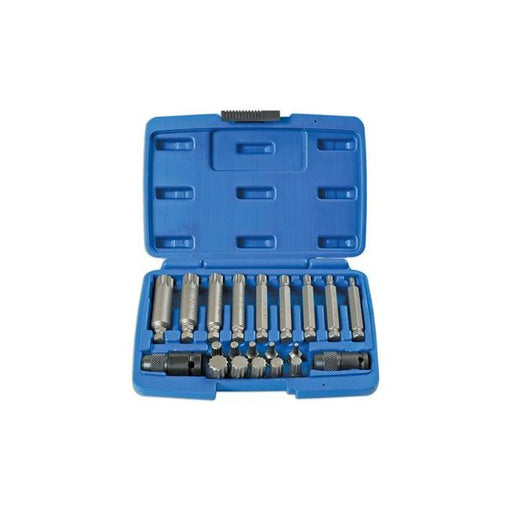 Laser Spline Impact Bit Set 21pc 7684 Laser - Dynamic Drive
