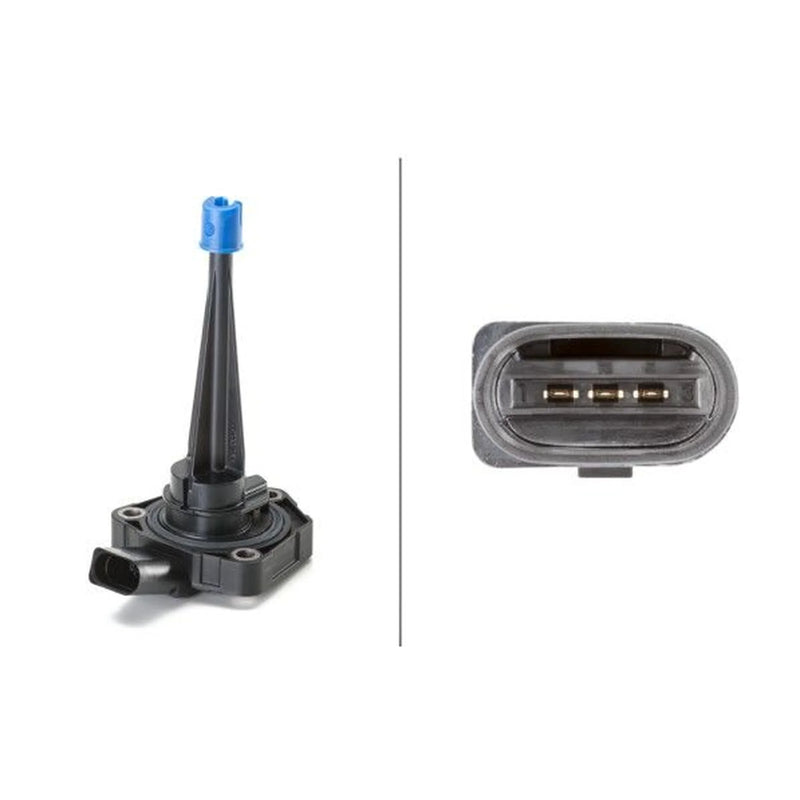 Hella Oil Level Sensor fits Audi A4 Allroad B8 2009-2016 2.0