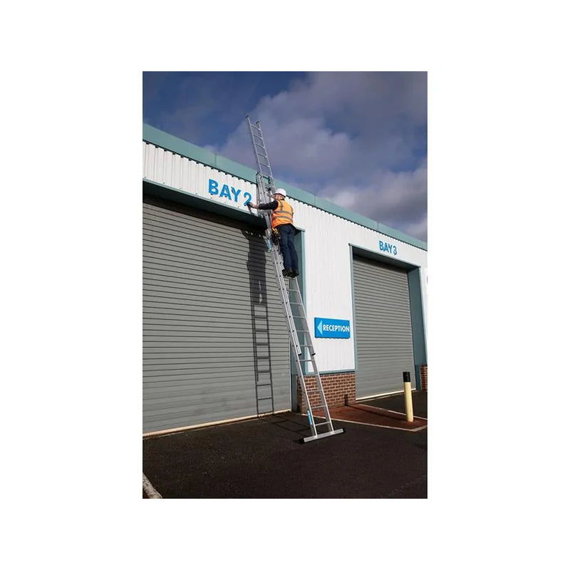 Zarges Everest D-Rung Extension Ladder 3-Part 3 x 14 - 4131426