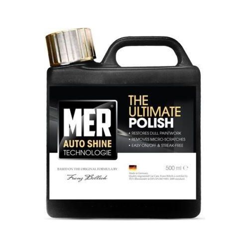 Mer Ultimate Shine Polish Wax Car Painwork Cleaner Protector Restorer 500ml Mer  - Dynamic Drive