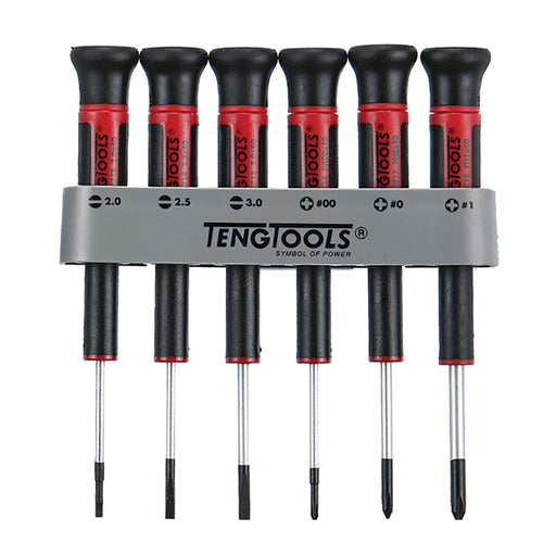 Teng Tools Mini Screwdriver Set Flat & PH 6 Pieces Teng Tools - Dynamic Drive