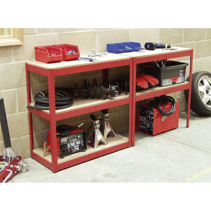 Sealey Racking Unit with 5 Shelves 350kg Capacity Per Level AP6350 Sealey - Dynamic Drive