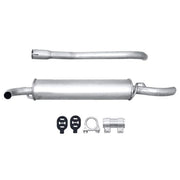 Hella End Silencer Rear fits Fiat Cinquecento 1994-1998 1.1