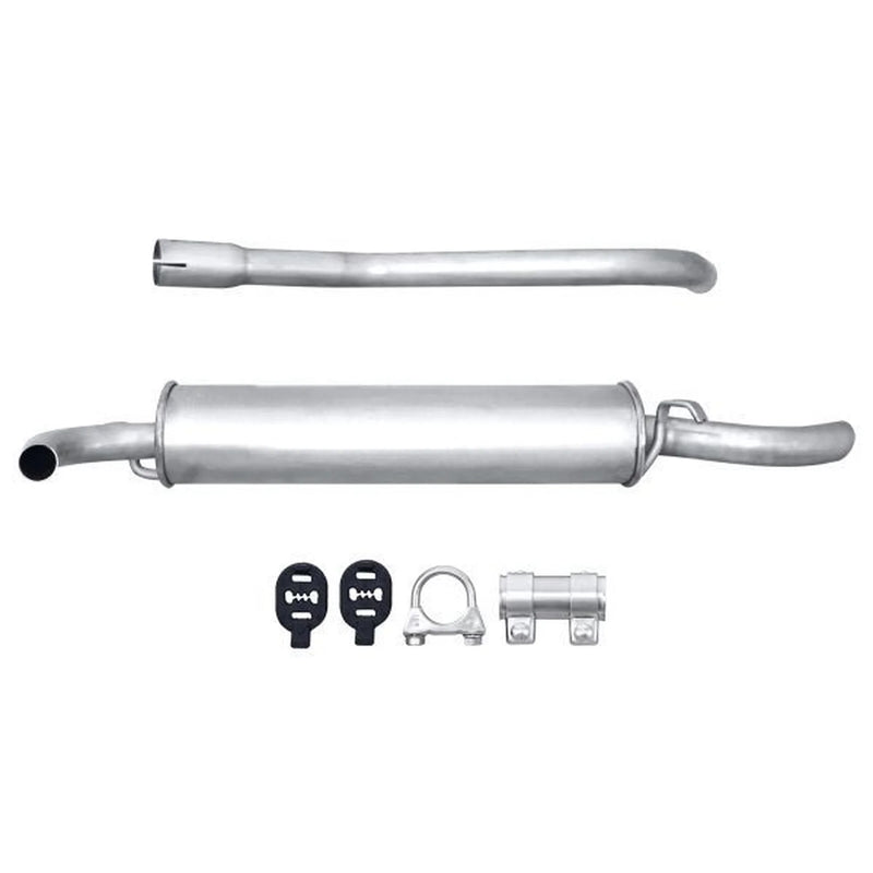 Hella End Silencer Rear fits Fiat Cinquecento 1994-1998 1.1
