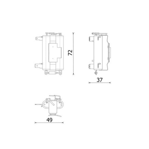 Mahle Heater Blower Resistor fits Renault Trucks Premium 2 2005-2006
