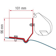 Fiamma Kit for VW Caddy Maxi: Upgrade Your Van's Awning System Fiamma - Dynamic Drive