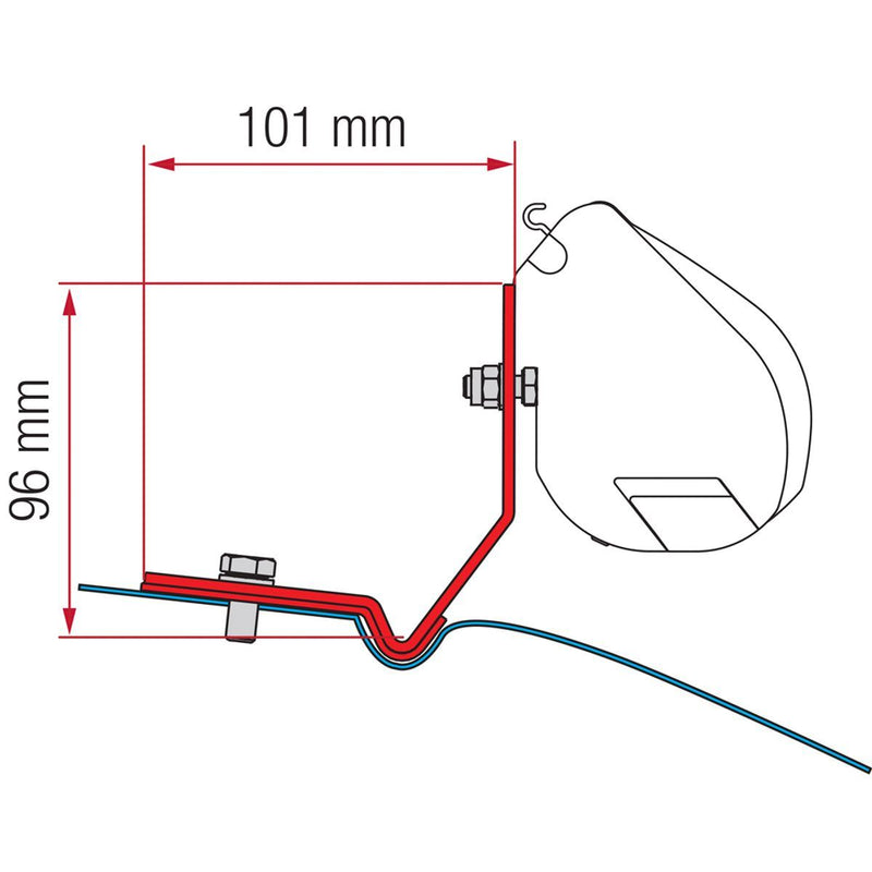 Fiamma Kit for VW Caddy Maxi: Upgrade Your Van's Awning System Fiamma - Dynamic Drive