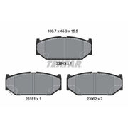 Textar Front Brake Pad Set 2396302