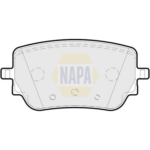 NAPA Rear Brake Pad Set NBP1679