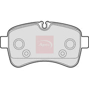 Apec Rear Brake Pad Set fits Iveco Daily IV 2006-2011