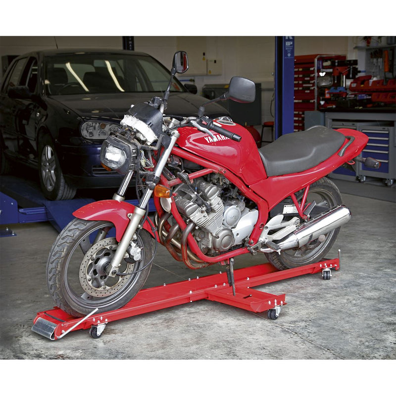Motorcycle Dolly - Side Stand Type Sealey  - Dynamic Drive
