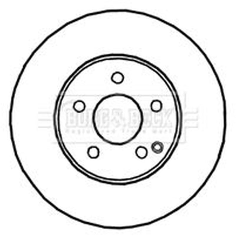Borg & Beck Front & Rear Brake Discs & Pads fits Mercedes-Benz E-Class 2011-2015