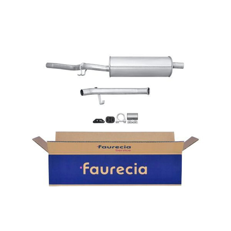 Hella End Silencer Rear fits Fiat Fiorino Box Body/Mpv 1988-2000 1.1 1.3 1.7