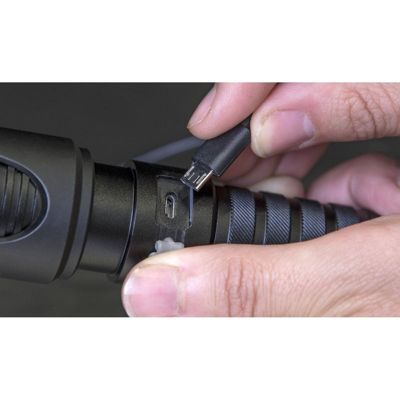 Sealey Aluminium Torch 5W SMD LED Adjustable Focus Rechargeable with USB Port Sealey - Dynamic Drive