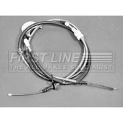 First Line Handbrake Cable Left Rear fits Ford Fiesta 1983-1989 1.0 1.1 1.4 1.6