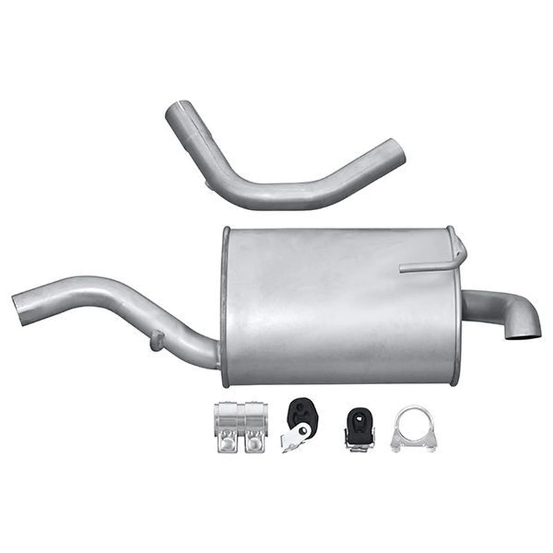 Hella End Silencer Rear fits VW Lupo I 1998-2005 1.4