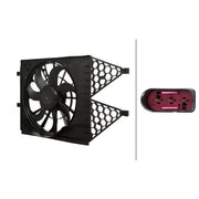 Hella Engine Cooling Fan fits Seat Ibiza 2008-2017 1.0 1.2 1.4 1.6