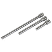 Seigen by Sealey Extension Bar Set 3pc 1/4"Sq Drive S0718 Seigen by Sealey  - Dynamic Drive